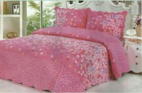 Cobertor Quilt 1.5 plaza Juvenil Rosado